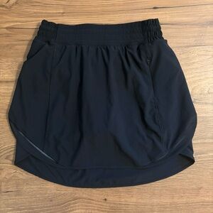 Lululemon Black Hotty Hot Skirt